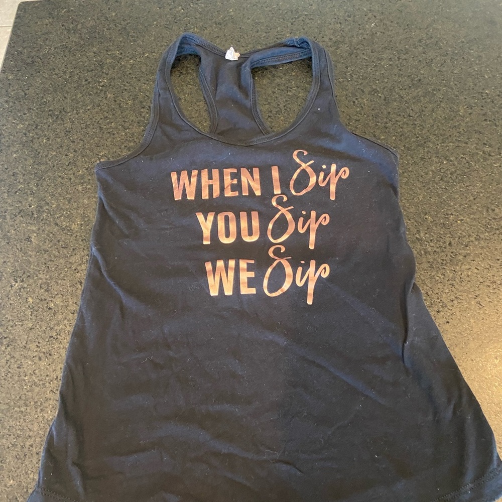 Brides maid tank top